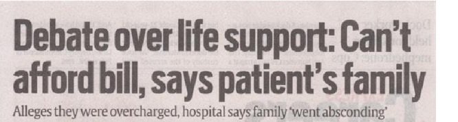 Indian Express coverage clipping