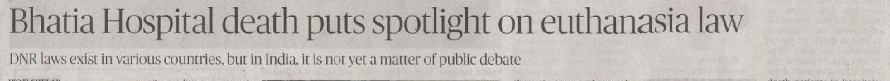 The Hindu coverage clipping