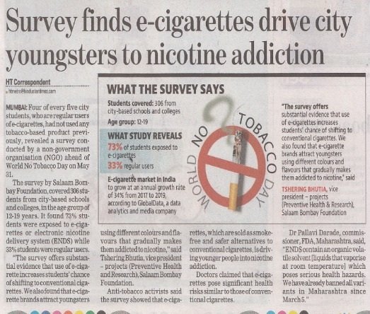 Hindustan Times coverage clipping